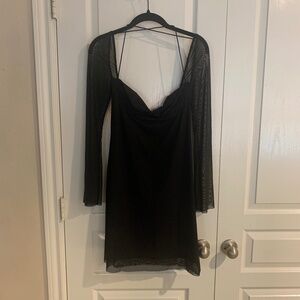 NWT Sthcute black dress‎ M